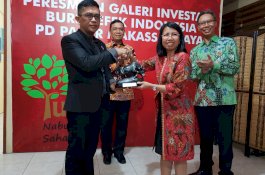 Inovatif..!PD Pasar Makassar Raya Luncurkan Galeri Investasi