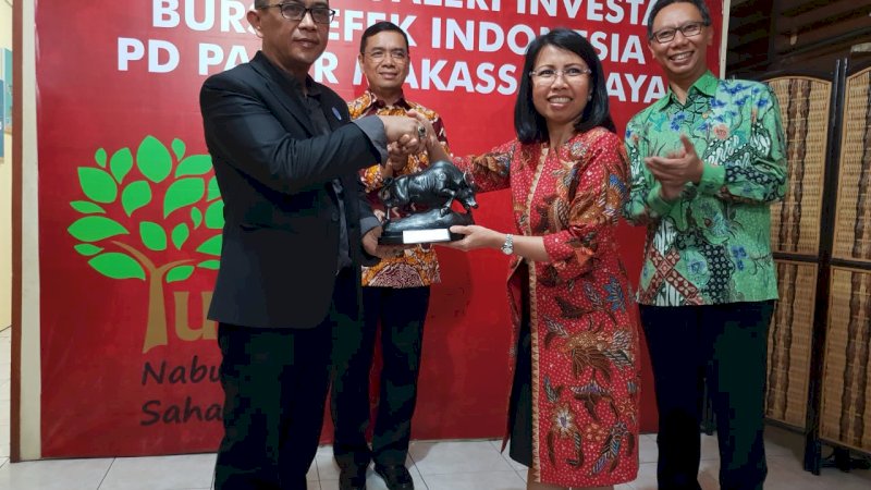Inovatif..!PD Pasar Makassar Raya Luncurkan Galeri Investasi