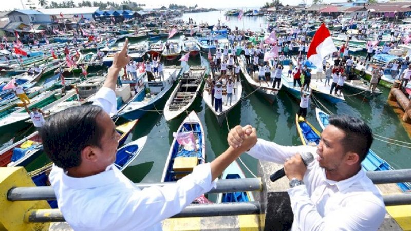 Salah satu kegiatan Joko Widodo. (FOTO: DOK TIM JOKOWI-MA'RUF)