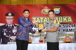 Di Hadapan Kapolda Sulsel, Adnan Harap Partisipasi Pemilih di Gowa Meningkat