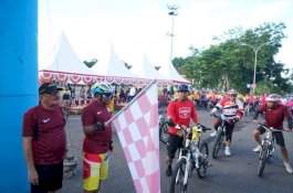 Serunya Sepeda Santai Hari Jadi Ke-689 Bone