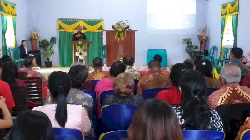 Hadiri HUT GMII Ke-38, Husler Imbau Jemaat Terus Jaga Kebersamaan