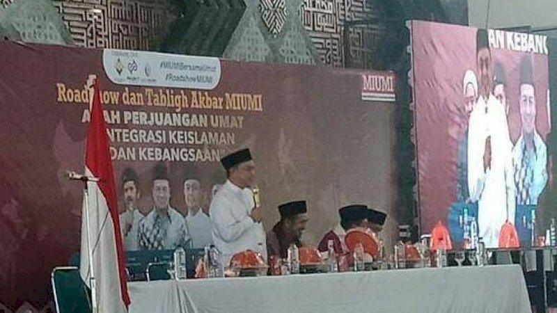 Hadiri Tablik Akbar di Almarkaz, Tamsil Linrung Harap Umat Islam Tetap Solid