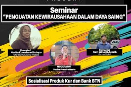 Mahasiswa KKN-E Unifa Gelar Seminar Penguatan Kewirausahaan