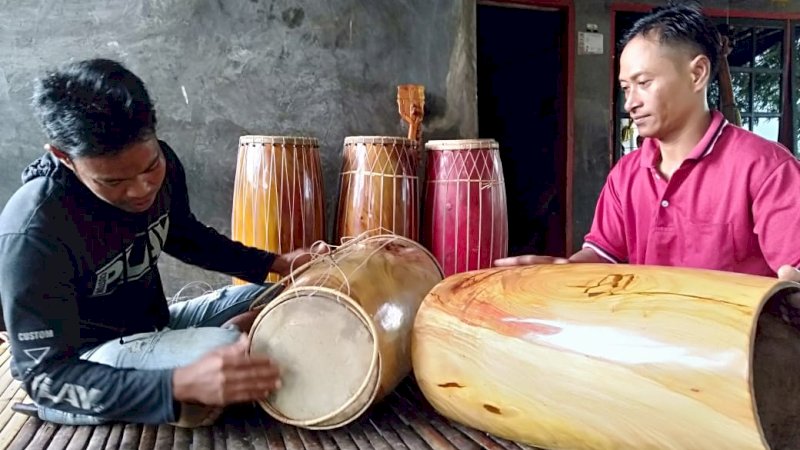 Melirik Produsen Gendang di Takalar