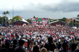 Di Kalegowa, Jokowi Kembali Tegaskan TNI Kita Kuat