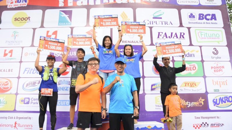 Sekkab Gowa Lepas Peserta Galesong Trail Run 2019