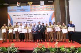 Danny Pomanto Tampil Beda saat Bersua Ketua Ombudsman RI