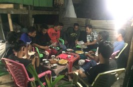 Mubarak Edukasi Warga Barru Tata Cara Pencoblosan yang Benar