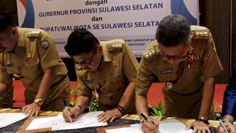 Pemkot Parepare Teken Nota Kesepahaman dengan Ombudsman