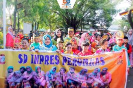 Hari Budaya, SD Inpres Perumnas Makassar Gelar Pawai dan Bazar