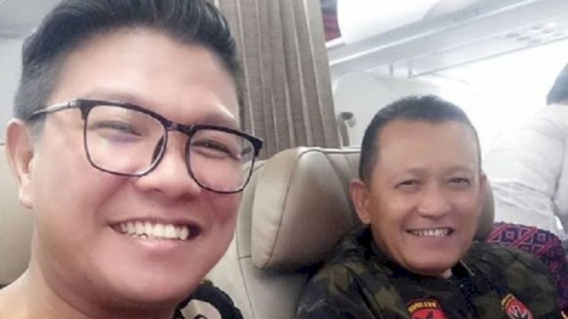Penampilan terkini Andika Maesa (kiri).