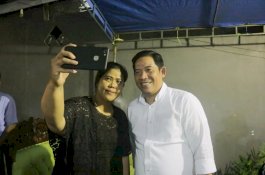 Demi Ketemu Imran Amin Syam, Warga Manggala Rela Begadang