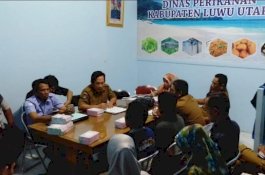 Dinas Perikanan Luwu Utara Panggil Penyuluh Perikanan, Ini yang Dibahas