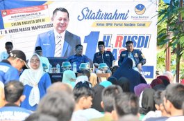 Jelang Pencoblosan, Warga Palopo Sambut Meriah Silaturahmi RMS