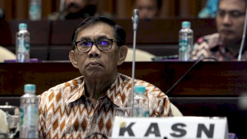 Ketua Komisi Aparatur Sipil Negara (ASN) Prof Sofian Effendi