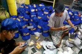 Masa Kampanye, Konveksi dan Percetakan di Takalar Ikut Panen