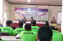 Lutim Gelar Kursus Kepelatihan Sepak Bola dan Basket