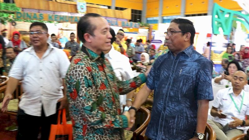 Hadiri Pameran Indo Go Green di Makassar, Pemkab Barru Promosikan Hasil Hutan