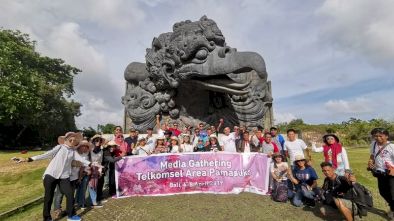 Keseruan Media Gathering Telkomsel Pamasuka di Denpasar Bali