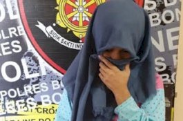 Nyolong HP Saat Pengajian di Masjid, IRT Bone Diciduk di Kampung Suami