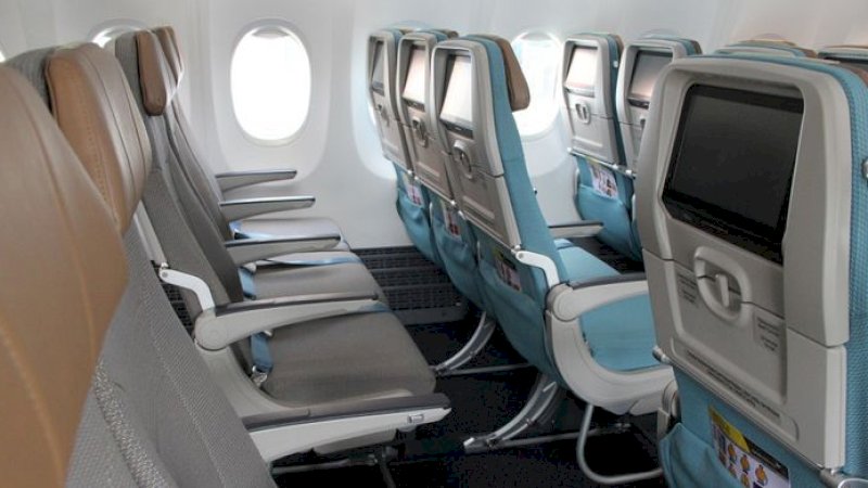 Penampilan kabin Boeing 737 Max 8