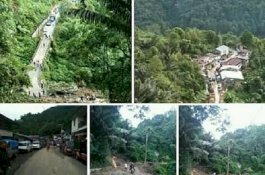 Battang Barat Longsor, Jalur ke Toraja Lumpuh