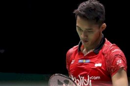 Takluk Kali Ketujuh dari Chen Long, Jonathan Christie Gagal ke Final