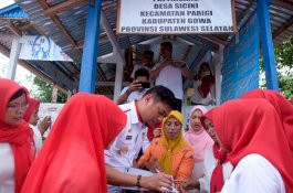 Bupati Adnan Resmikan Rumah Data Kampung KB Sicini