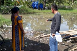 Usai Bakar Diri, Nelayan di Takalar Sempat Nyebur ke Empang