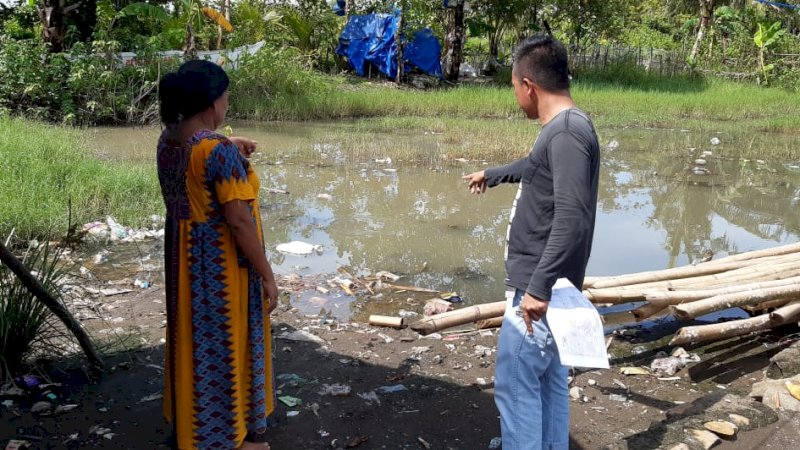 Usai Bakar Diri, Nelayan di Takalar Sempat Nyebur ke Empang
