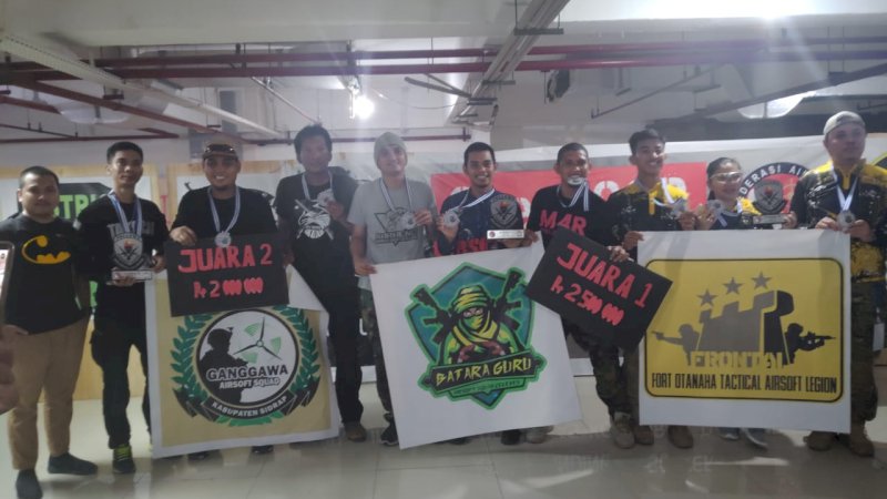 Turnamen 3 On 3 Speed CQB Bertaraf Nasional, GAS Sidrap Raih Juara II