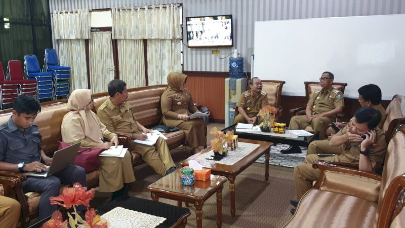 Wawali Parepare Sambut Kunjungan Asisten Administrasi Pemprov Sulsel