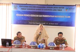 Luwu Timur Susun Rencana Operasional Germas Tahun 2019