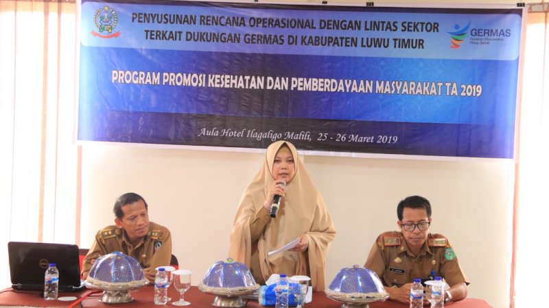 Luwu Timur Susun Rencana Operasional Germas Tahun 2019