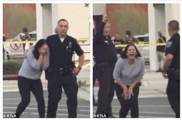 Dengan Air Mata Berderai, Balita Saksikan Ayah Tembak Mati Ibunya di Kantor Polisi