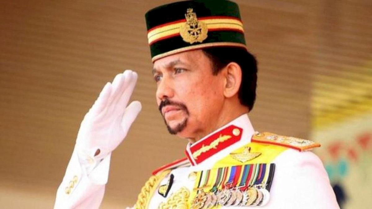 Fantastis, Biaya Cukur Sultan Brunei Darussalam Rp351 Juta