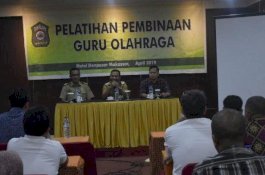 Bupati Takalar Berharap Guru Olahraga Cetak Atlet Muda Berprestasi