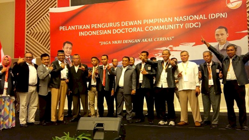Indonesian Doctoral Community (IDC) mendukung pasangan calon presiden dan wakil presiden Prabowo-Sandi pada Pilpres 2019.