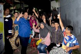 Warga Manggala dan Sudiang Antusias Bertemu Imran Amin Syam