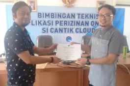 Bantaeng Jadi Peserta Bimtek Aplikasi Perizinan Online SiCANTIK Cloud
