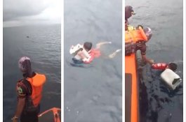 Detik-detik BPD Bontang Selamatkan Nelayan yang 14 Jam Mengapung di Laut dengan Jeriken