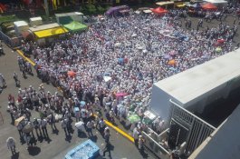 Pendukung Jokowi-Ma'ruf Amin Mulai Padati GBK