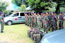 Gempa Luwuk, Lantamal VI Makassar Siaga