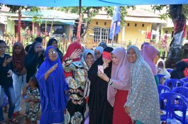 Hari Terakhir Kampanye, Warga Gowa Siap Coblos dan Doakan Aura DP ke DPR RI