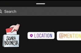 Keren, Instagram Hadirkan Stiker Anti-Golput Pemilu 2019