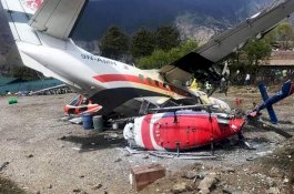 Pesawat Tabrak 2 Helikopter di Everest, 3 Orang Tewas