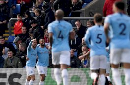 Manchester City Kalahkan Crystal Palace 3-1