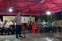 126 Personel BKO Polda Sulsel Disambut Hujan di Selayar, Kapolres Sebut Tanda-Tanda