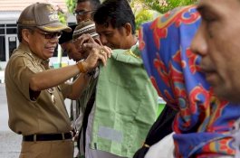 Wali Kota Parepare Titip Pesan Buat Linmas Amankan Pemilu
